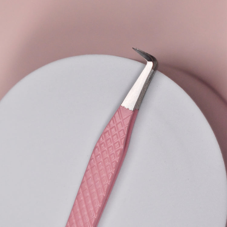 Fibre Tip Tweezers- Dusty Pink